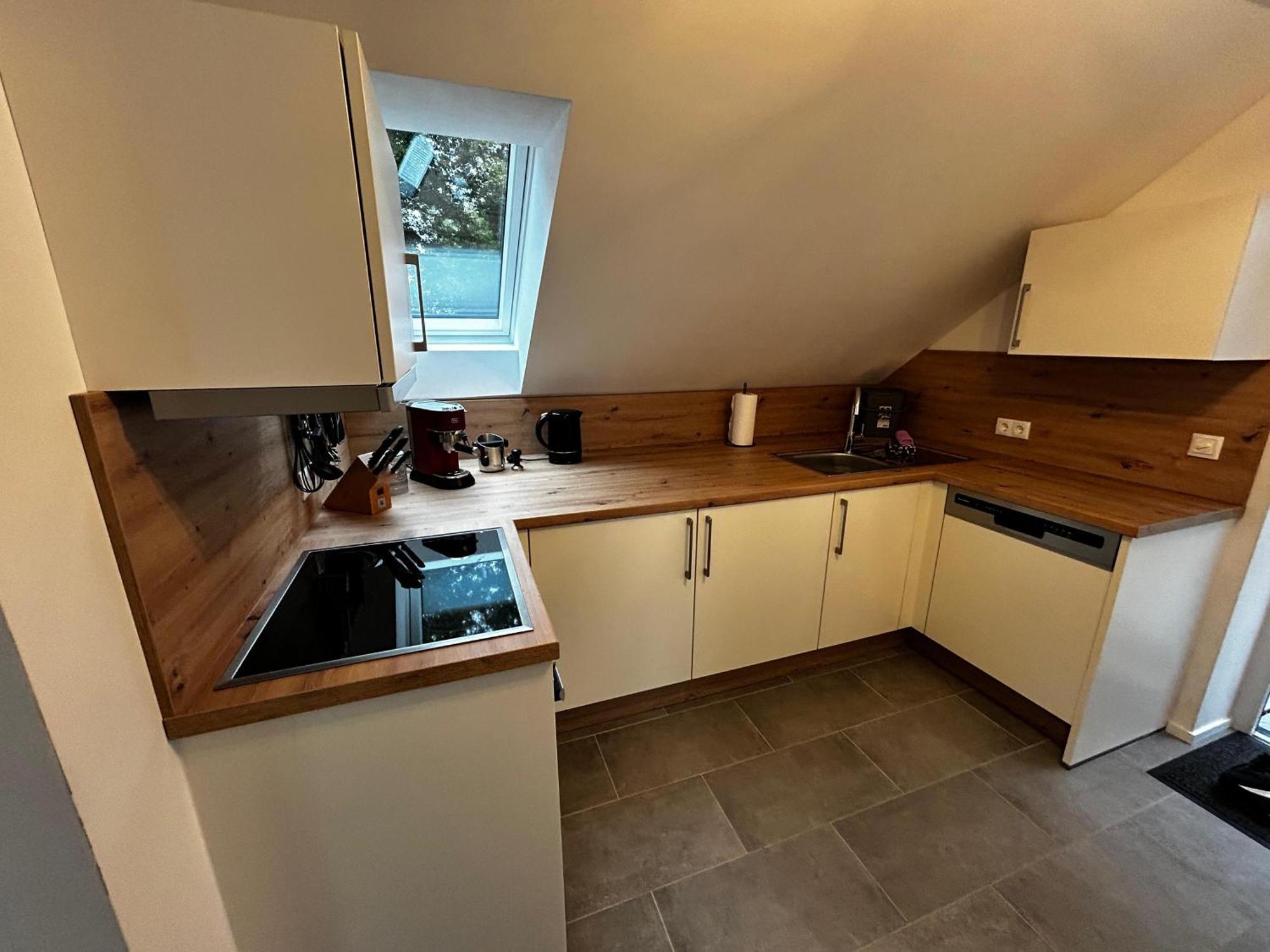 Moderne Ferienwohnung Fuer Familien Im Dachgeschoss Bosau Extérieur photo